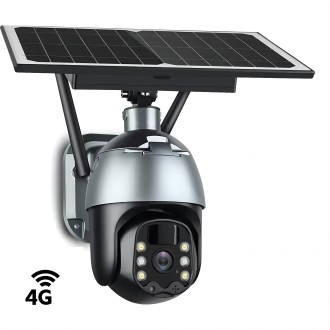 Telecamera IP solare PTZ 4G rotante da esterno Innotronik IUB-PT22-4G (4MP)