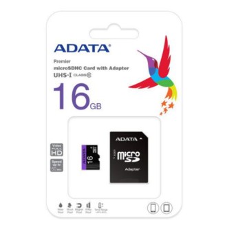 Scheda di memoria Micro SD 16 GB + adattatore SD, CLASS 4