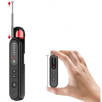 Rilevatore multifunzione portatile di telecamere nascoste e microspie GSM T01