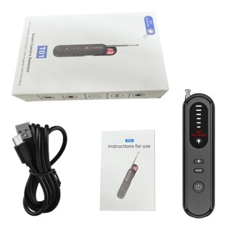 Rilevatore multifunzione portatile di telecamere nascoste e microspie GSM T01