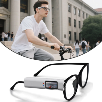 Mini telecamera WiFi 2,7K Ultra HD con occhiali