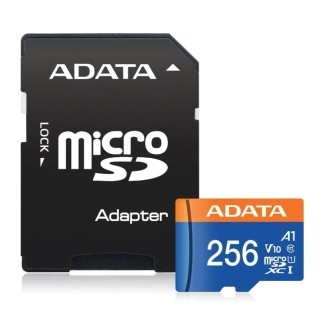 Scheda di memoria ADATA MicroSDXC UHS-I da 256GB 100/25MB/s + adattatore