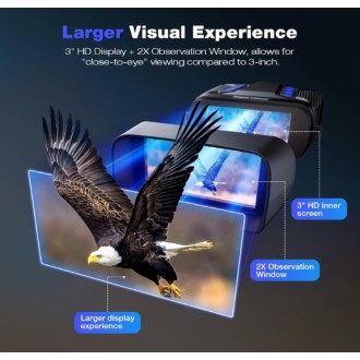 Binocolo digitale 4K con visione notturna