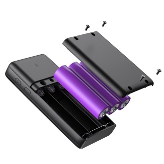 Telecamera 4K Ultra HD integrata in powerbank con rilevamento del movimento