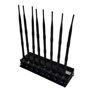 Disturbatore a 8 antenne PROFI per segnali GSM/DCS/3G/4G/GPS/WIFI/PHS/4G1