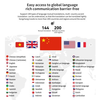Traduttore linguistico AI D6
