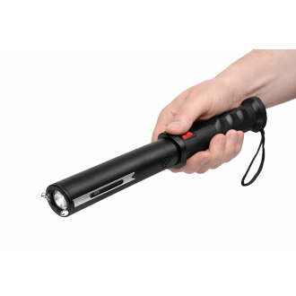 Stun gun torcia 809 ricaricabile con sirena ad alta potenza per difesa personale