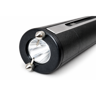 Stun gun torcia 809 ricaricabile con sirena ad alta potenza per difesa personale