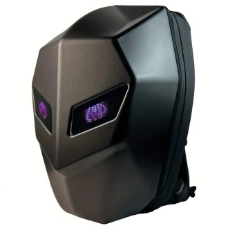 Zaino con schermo LED e occhi luminosi