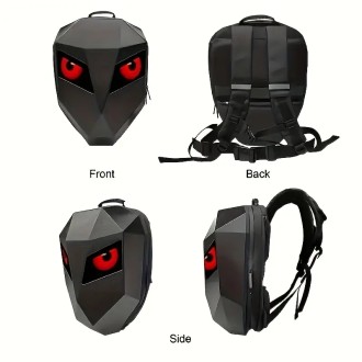 Zaino con schermo LED e occhi luminosi