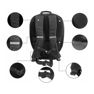 Zaino con schermo LED e occhi luminosi