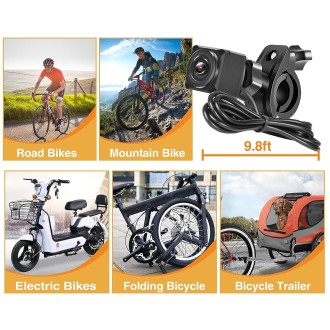 Sistema di telecamere di sicurezza per bicicletta o moto con telecamera FULL HD e monitor da 4,3" - BIKE-1080 PLUS
