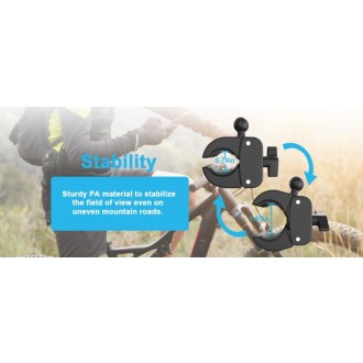 Sistema di telecamere di sicurezza per bicicletta o moto con telecamera FULL HD e monitor da 4,3" - BIKE-1080 PLUS