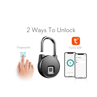 Lucchetto Bluetooth con impronta digitale
