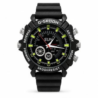 Orologio spia G-SKOOH con telecamera IR da 32 GB