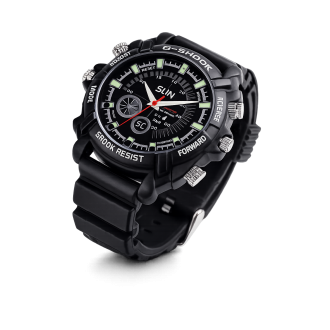 Orologio G-SHOOK nero con telecamera IR 32GB