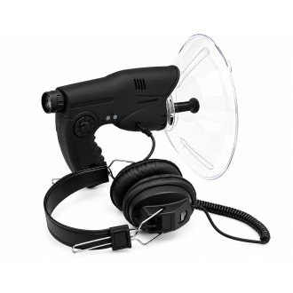 Binocolo con apparecchio acustico - amplificatore di suono per cacciatori