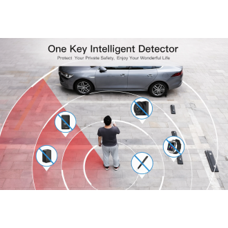 Rilevatore di microcamere nascoste e intercettazioni GSM con funzione di allarme