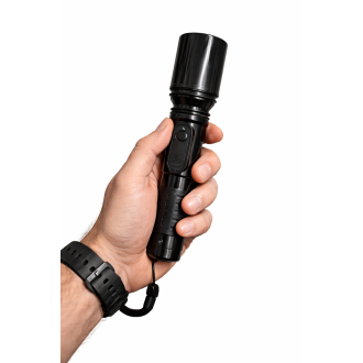 Storditore elettrico SPL1000 con torcia LED potente per autodifesa