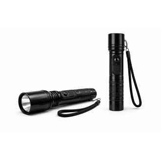 Storditore elettrico SPL1000 con torcia LED potente per autodifesa