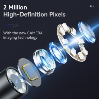 Telecamera industriale Wi-Fi Full HD per ispezioni con controllo remoto