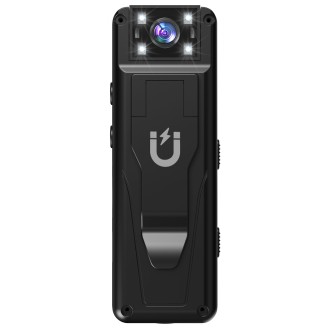 Bodycam Full HD Wi-Fi L13 con obiettivo girevole e visione notturna