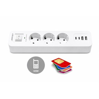 Intercettazione GSM in una prolunga a 3 prese con 4 porte USB
