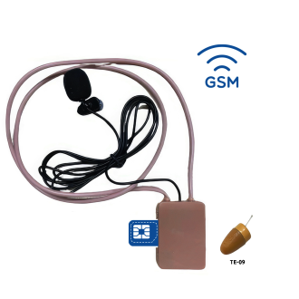 Loop GSM 10W con microfono esterno + auricolare spia invisibile