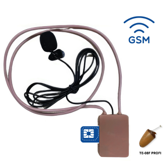 Loop GSM 10W con microfono esterno + auricolare spia invisibile