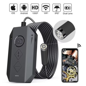 Telecamera di ispezione WiFi Full HD duale Y17
