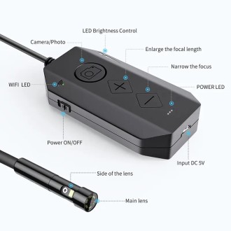 Telecamera di ispezione WiFi Full HD duale Y17