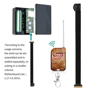 Modulo telecamera 1080P con telecomando e autonomia fino a 15 ore