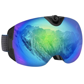 Occhiali da sci con videocamera 4K e connessione WiFi