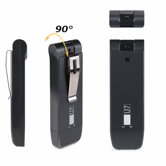 MEMOQ CAM-U7 Telecamera spia nascosta in chiavetta USB con rilevamento del movimento e lunga autonomia + scheda micro SD da 32 GB gratuita!