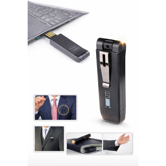 MEMOQ CAM-U7 Telecamera spia nascosta in chiavetta USB con rilevamento del movimento e lunga autonomia + scheda micro SD da 32 GB gratuita!