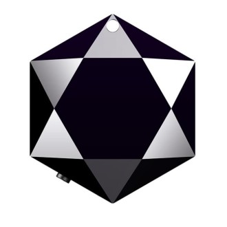 Mini dittafono nascosto in un ciondolo a forma di diamante M6 8GB