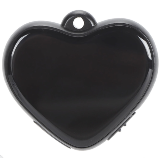 Mini dittafono nascosto in un ciondolo a forma di cuore Q66