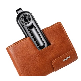 Mini telecamera portatile Full HD con dittafono e clip per il fissaggio