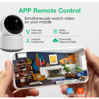 Mini telecamera di sicurezza Wi‑Fi Innotronik ITY-PT22(4MP)