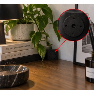 Mini telecamera Wi-Fi nascosta in un bottone con registrazione Full HD