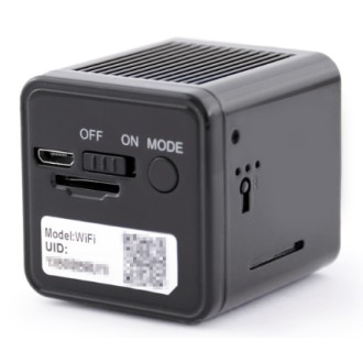 Mini telecamera spia Wi-Fi Z6 con telecamera integrata/esterna con sensore PIR e visione notturna