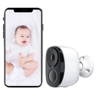 Mini telecamera di sicurezza WiFi con rilevamento del movimento e visione notturna BW4