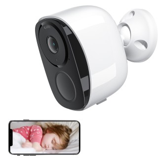 Mini telecamera di sicurezza WiFi con rilevamento del movimento e visione notturna BW4