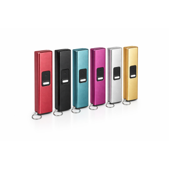 Mini storditore elettrico con torcia LED integrata per autodifesa