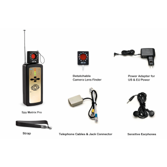Rilevatore multifunzione GSM per microspie e telecamere nascoste – All in One