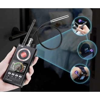 Rilevatore multifunzione di telecamere nascoste e microspie GSM K68