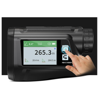 Telemetro laser multifunzione con display a colori