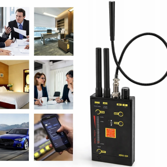 Rilevatore RF multifunzione di telecamere nascoste e microspie GSM VPro Hero 009