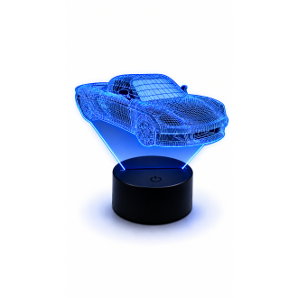 Lampada notturna LED 3D a forma di auto con telecamera Wi-Fi
