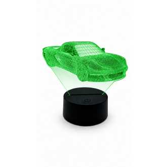 Lampada notturna LED 3D a forma di auto con telecamera Wi-Fi